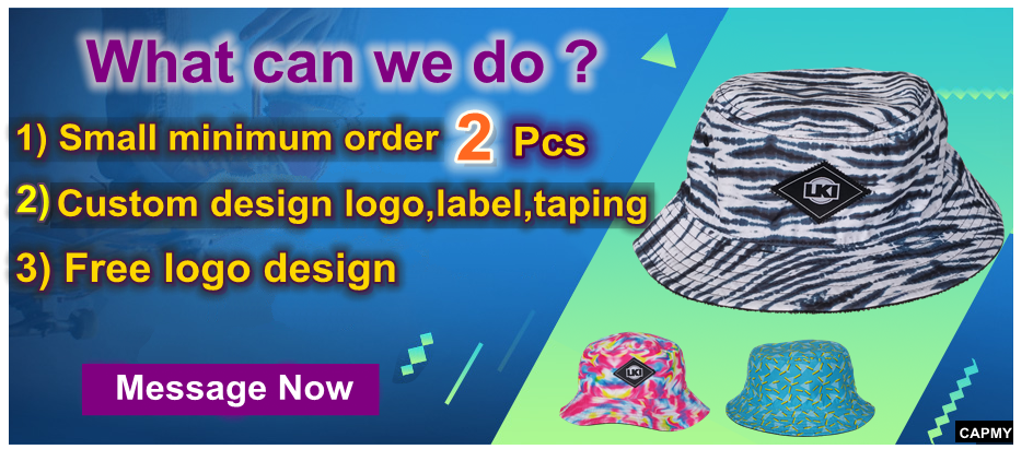 Wholesale Custom Printed Floral Plain Tie Dye Blank Embroidery Reversible Fishing Cap Sublimation Polyester Women Men Bucket Hat