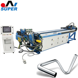 Car Exhaust Manifold Pipe Mandrel Tube Bender and Pipe Bending Machine 100CNC-3A-1S Full Automatic 4inch 190 Max. Bending Angle