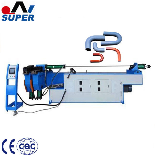 Car Exhaust Manifold Pipe Mandrel Tube Bender and Pipe Bending Machine 100CNC-3A-1S Full Automatic 4inch 190 Max. Bending Angle