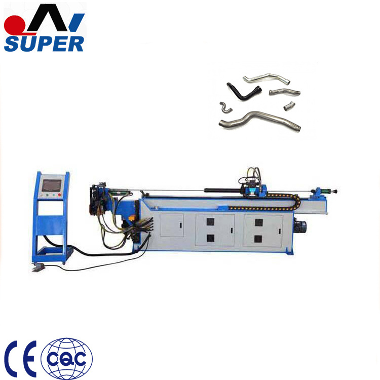 CNC Mandrel bender Hydraulic ss Metal Steel exhaust tube pipe bending machine for sale