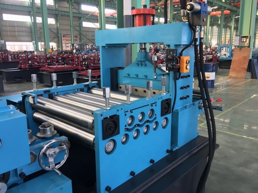 Building Construction Automatic Channel Profile CZ Purlin Roll Forming Machine