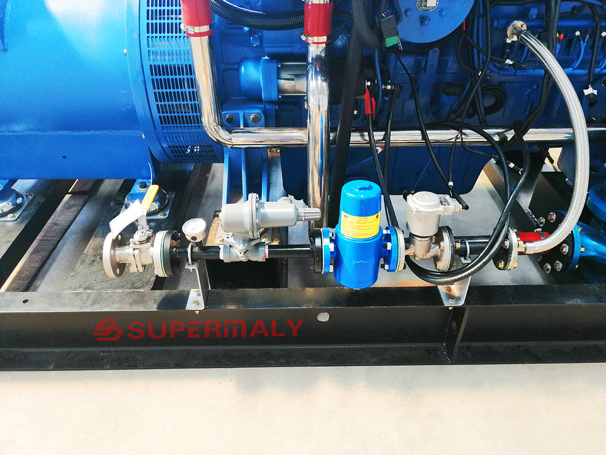 Industrial 500kw Natural Gas Generator with Cummins or Weichai engine on Sale