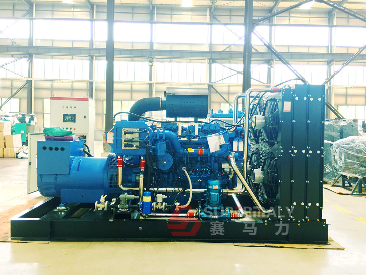 Industrial 500kw Natural Gas Generator with Cummins or Weichai engine on Sale