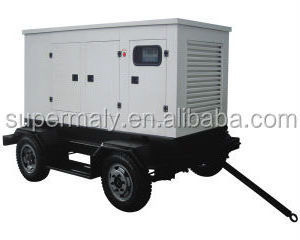 10KW to 500kw towable generator with famous brand engine