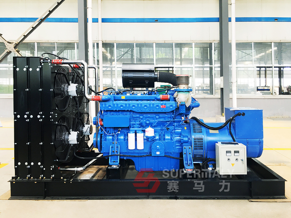 Industrial 500kw Natural Gas Generator with Cummins or Weichai engine on Sale