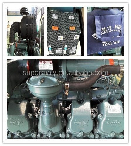 60Kw Doosan diesel generator silent type