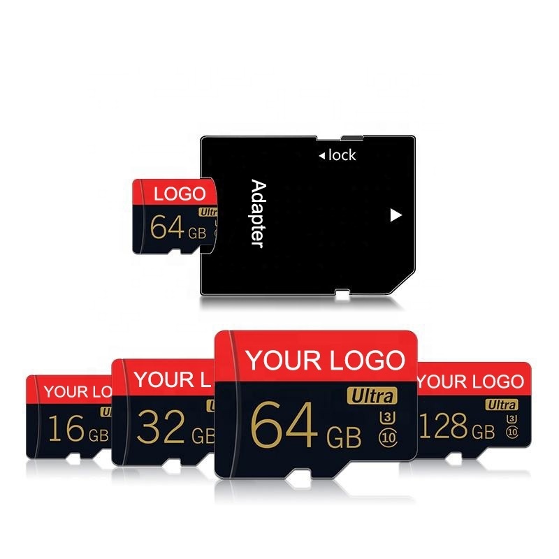 Wholesale High Quality 512GB Micro Flash Memory Card 2GB 4GB 16GB 64GB 256gb 8GB Class10 U3 Mini Storage Card 64GB