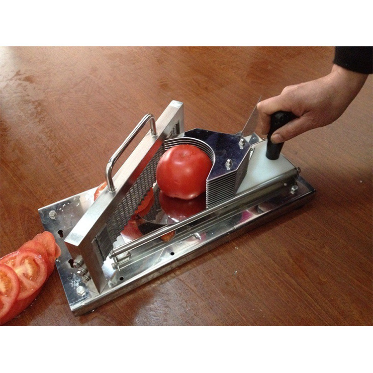 Stainless Steel Tomato Slicer, Manual Tomato Cutter Machine, Tomato Cutting Machine