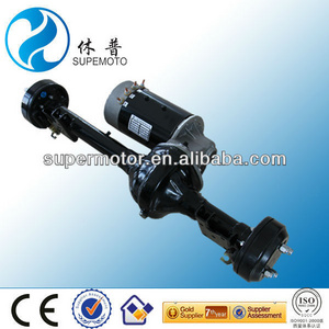 rear transaxle and electric motor 4kw for golf cart