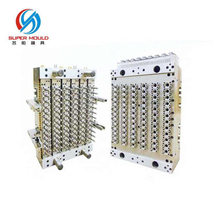 High Quality 48 72 Cavity Pet Preform Mould Injection Mould Plastic Injection Mold Machine