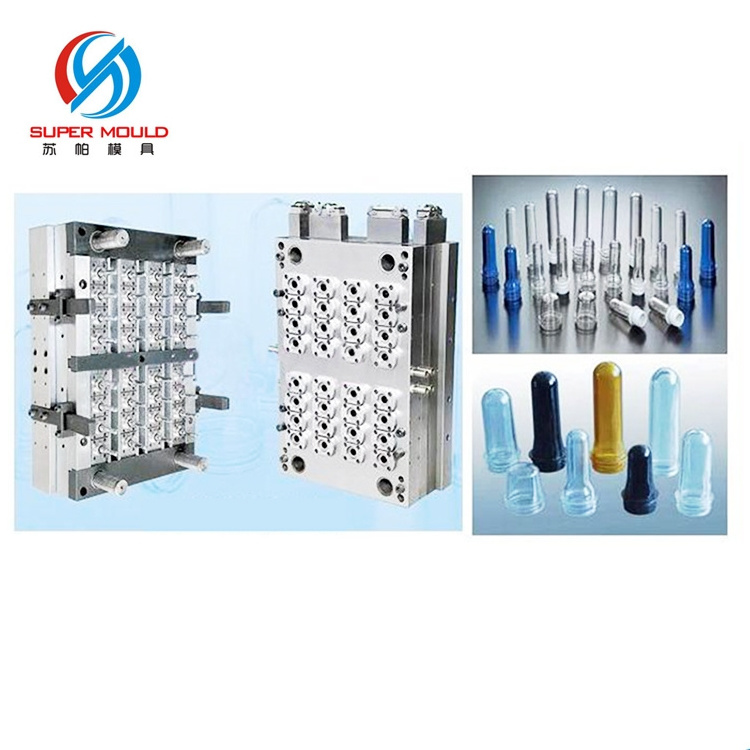 High Quality 48 72 Cavity Pet Preform Mould Injection Mould Plastic Injection Mold Machine