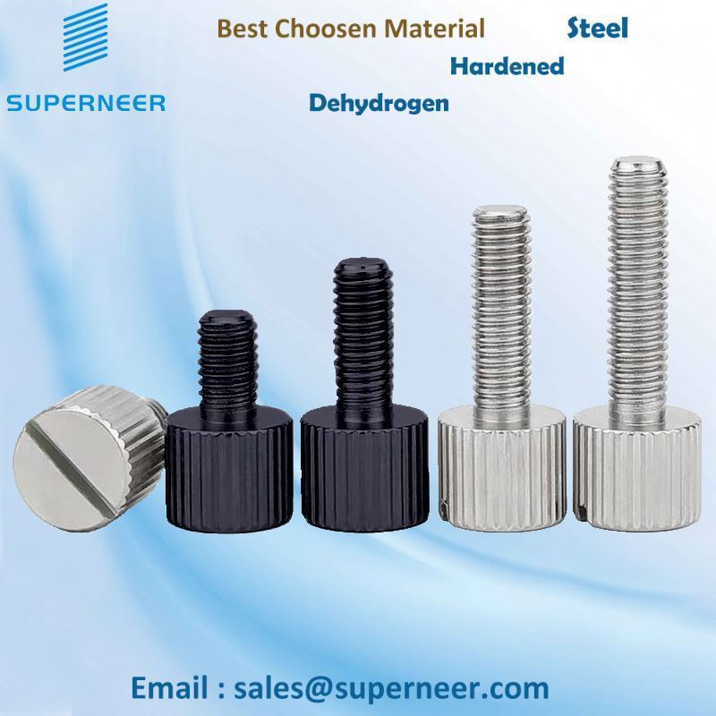 Various Specifications Competitive Price Polycarbonate Thumb Screw Stainless Steel M4x20