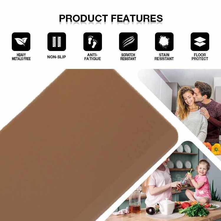 Sheepmats Custom Cushion Comfort Antifatigue Memory Foam Anti Slip Eco Friendly Kitchen Floor Mat