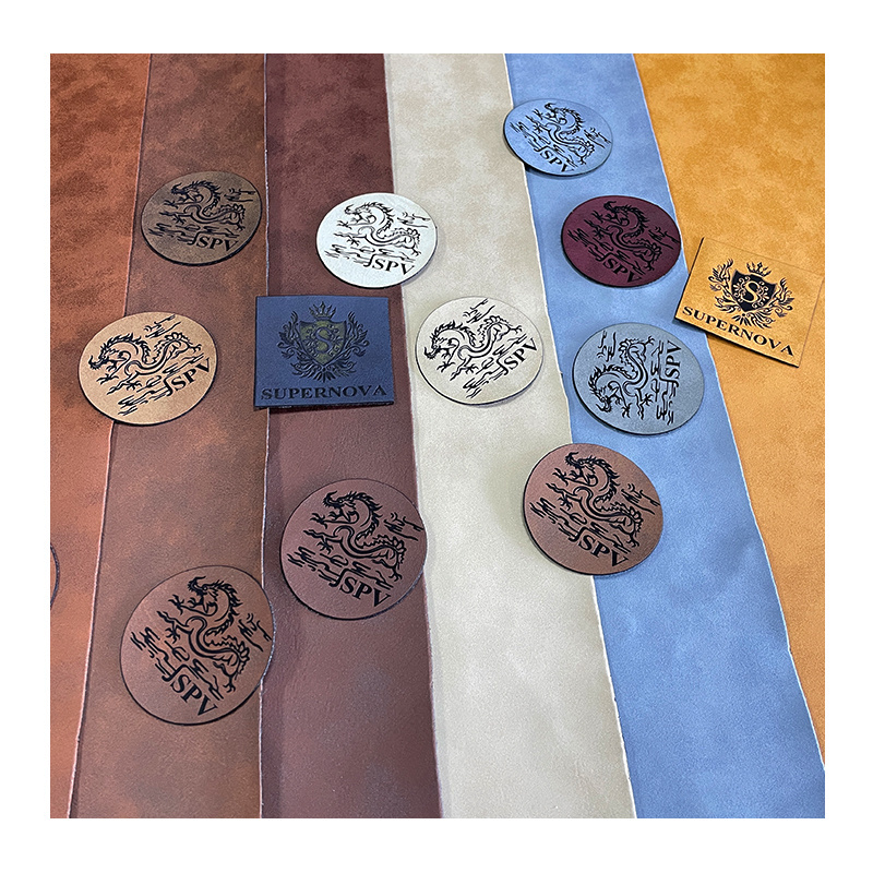 12X24 Retro Pattern 0.8mm Leatherette Sheets For Laser Engraving In Rolls Without Adhesive