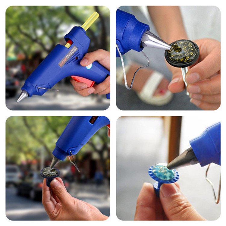 Super pdr plastic tabs glue gun dent puller pulling bridge golden dent lifter slide hammer rod tool dent removal kit