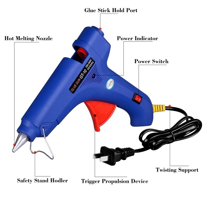 Famous super pdr tools car body dent repair glue gun auto repair tools