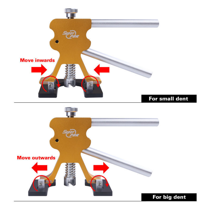 Super PDR Tools Hot Glue Dent Repair Kit Slide Hammer Glue Sticks Pulling Bridge DIY Dent Puller Kits Hand Tools