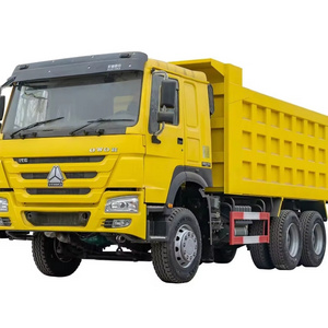 Used Sinotruk Howo 6x4 Dump Truck 25 Tons Heavy Manual 371hp Engine Transport Sand Tipper for Sale