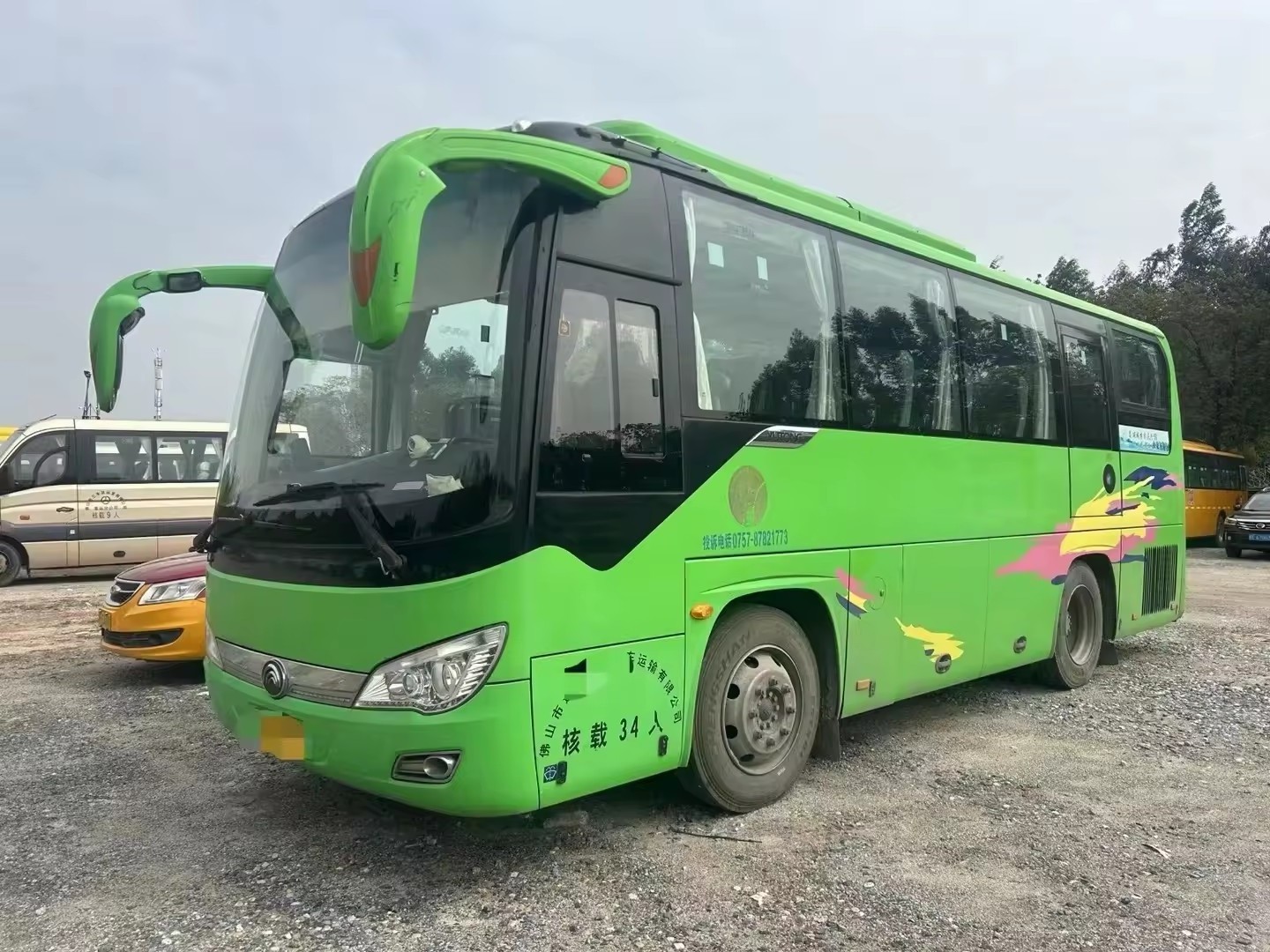 Used Lower Price 30-50 Seater Bus Big Passenger Coaches Luxury Travel Buses Big Seats Used Yu tong Bus For Sale Africa