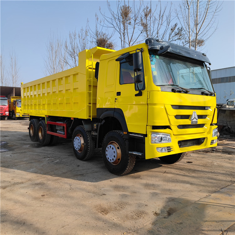 Used Sinotruk Howo 6x4 Dump Truck 25 Tons Heavy Manual 371hp Engine Transport Sand Tipper for Sale