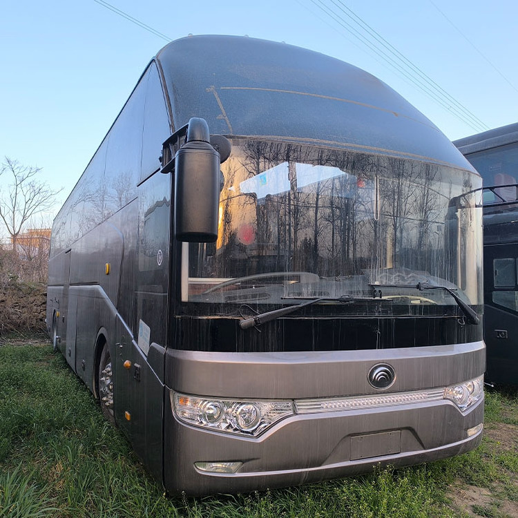 Yu tong Used Coach Bus 65 seats Steering LHD RHD Euro3 Diesel Engines Double Rear Axle youtong