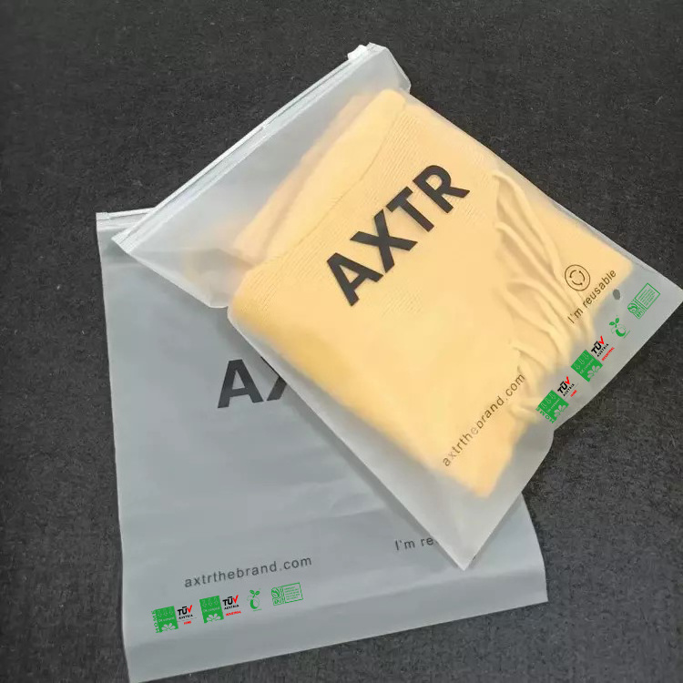 Factory Price Custom Zip Lock Bag Reclosable Bags Zipper Transparent  Ziplock Bag Clothing With Resealable Lock