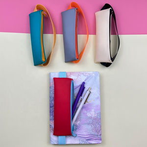 New Arrivals Silicone Bookband Pencil Case,Pencil Bag Pouch With Band