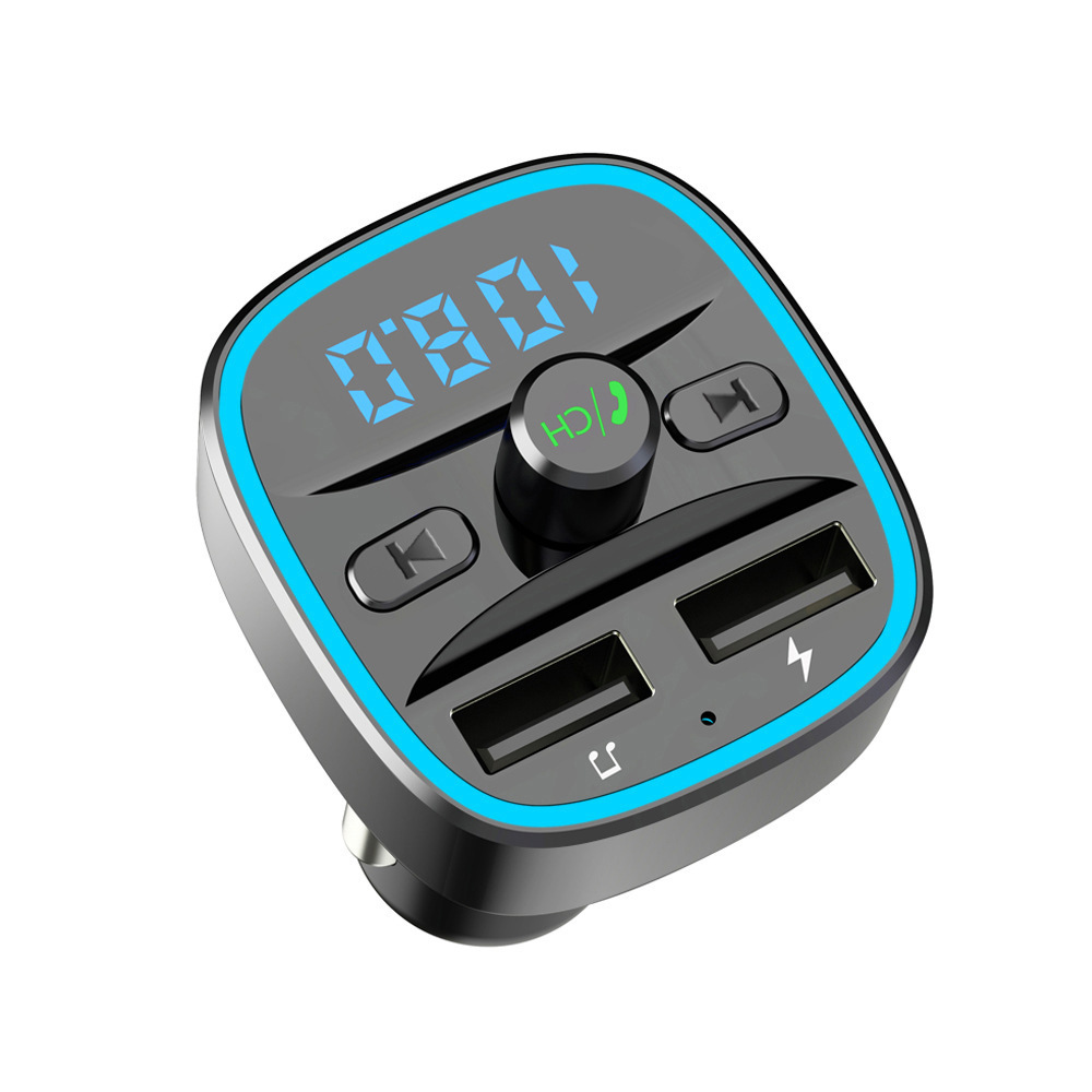 Wireless Bluetooths 5.0 Car FM Transmitter MP3 Player Radio 2 USB Charger Adapter