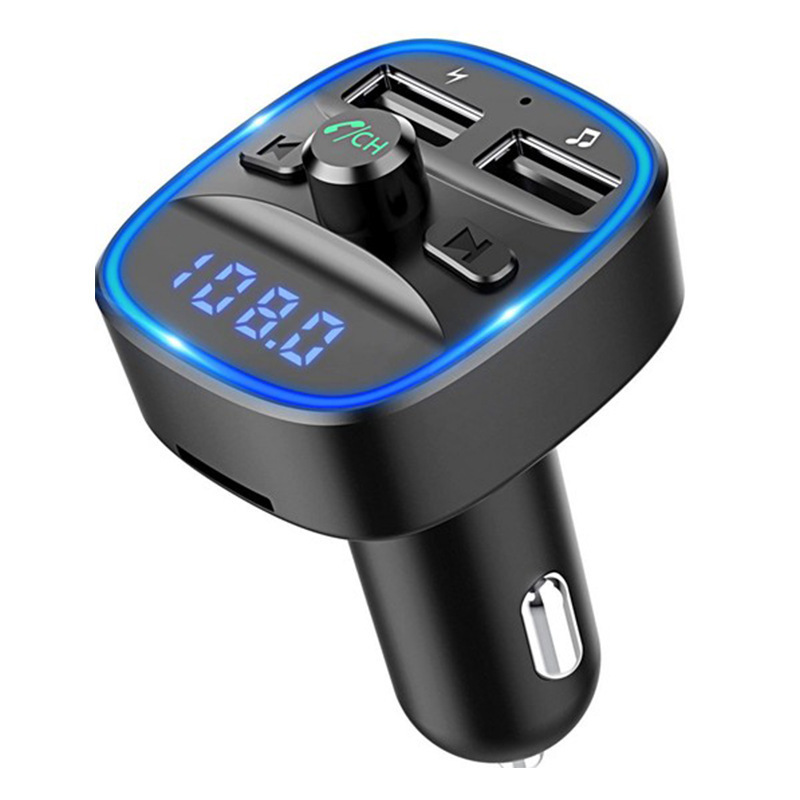 Wireless Bluetooths 5.0 Car FM Transmitter MP3 Player Radio 2 USB Charger Adapter