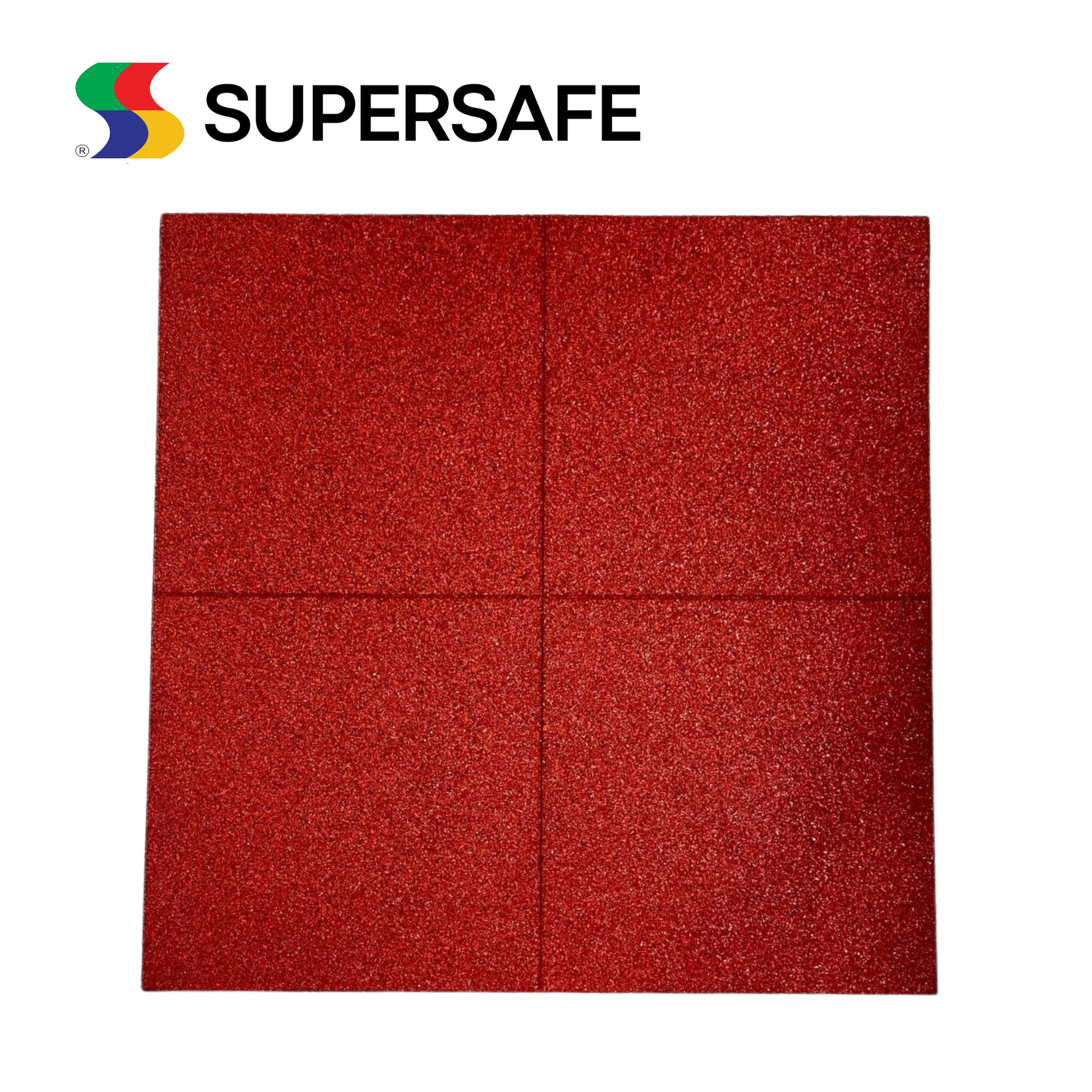 Best Supplier Wholesale Price Rubber Flooring & Supply Worldwide For Safety Properties Rubber Playground Tile For Indoor Fitness