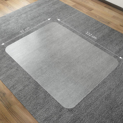 Office Chair Mat for Hardwood & Tile Floor, 55"x35" clear chair mat