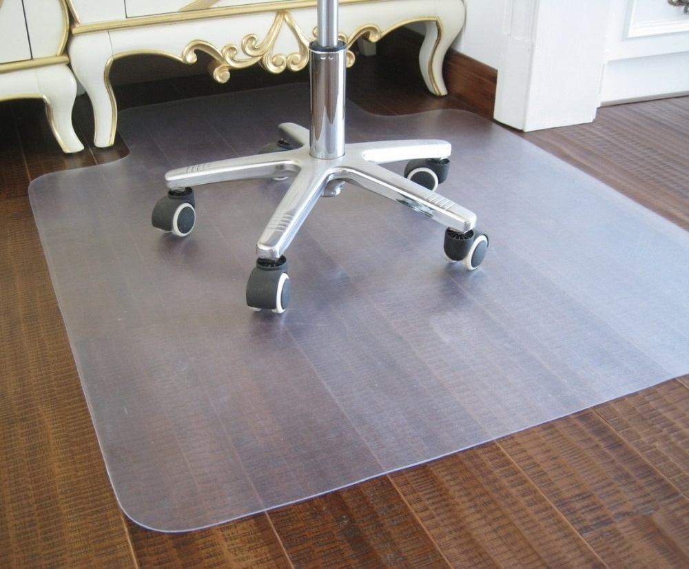 Transparent Floor Mats Wood and Tile Protection Mat for Office and Home Clear Chair Mat for Hard Floors