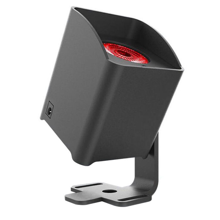 15W RGBWA+UV 6in1 Wireless Battery Powered LED Pin Spotlight with IRC