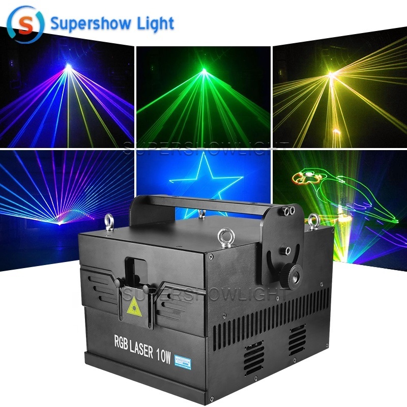 Stage Laser Projector Light 5w nightclub bar 10w rgb laser fast run scanner module laser lighting