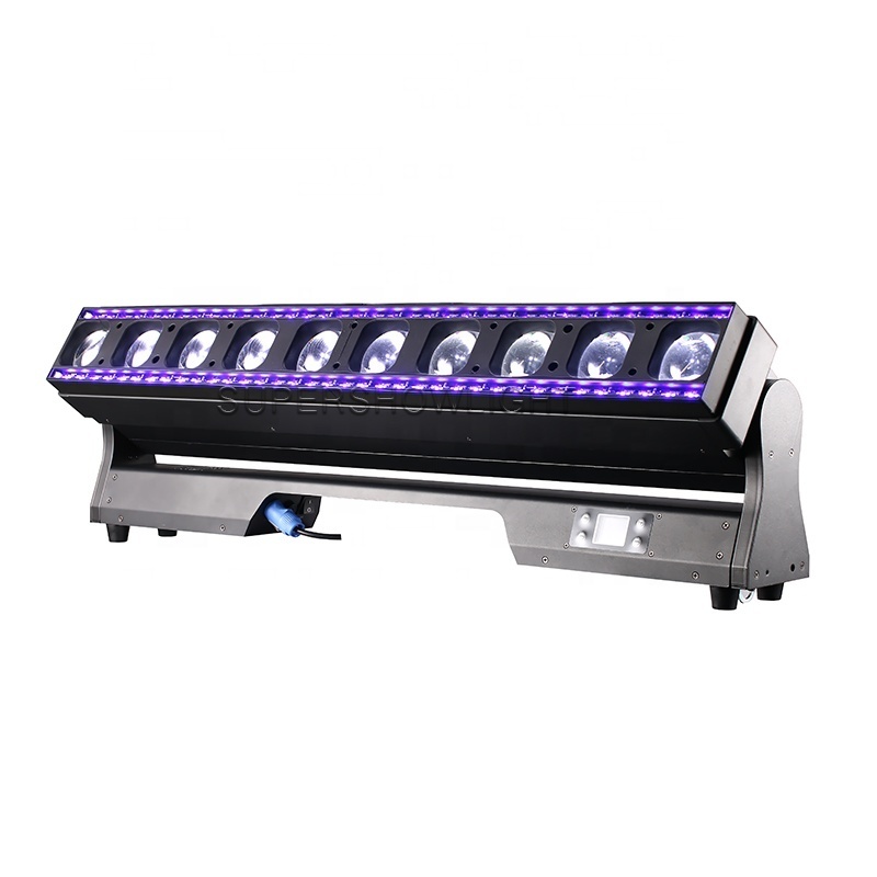 Supershow 10x60w led zoom wash bar 10x60w led pixel moving zoom ip65 waterproof bar light for dj stage party