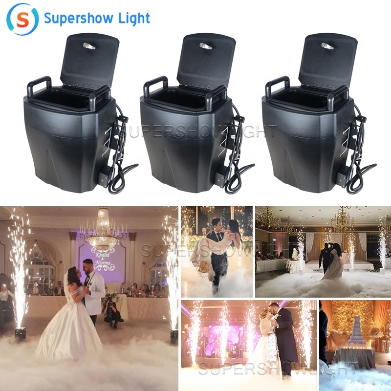 low cloud effect Dry Ice Machine 3500w dry ice low fog machine for wedding fairyland stage