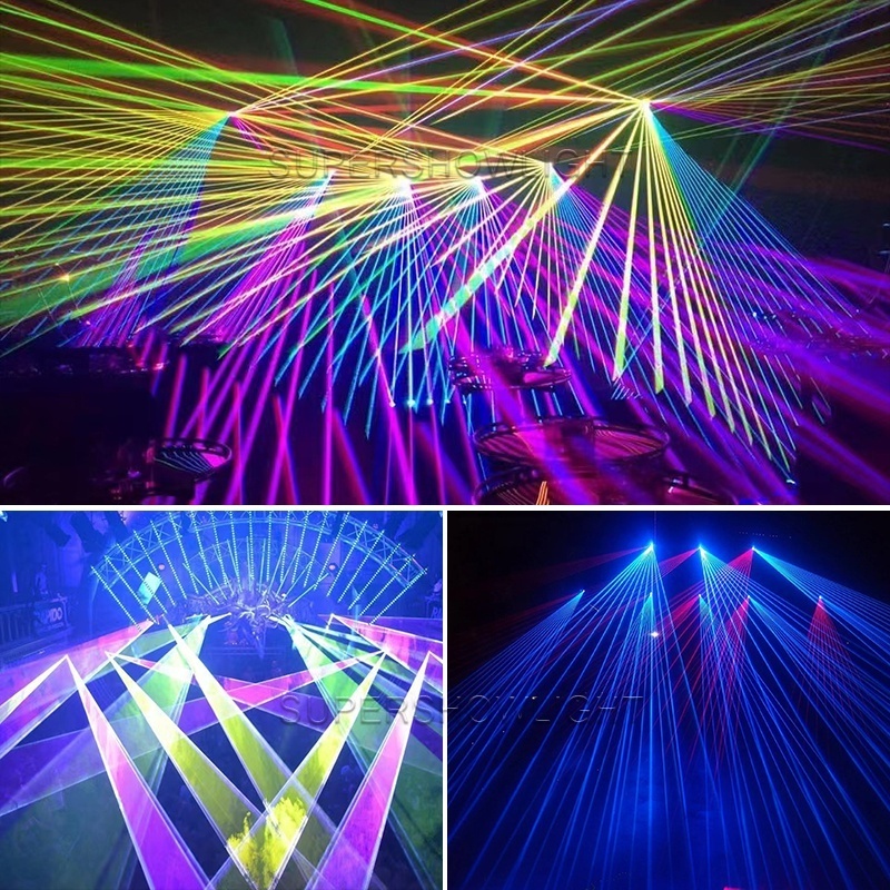 Stage Laser Projector Light 5w nightclub bar 10w rgb laser fast run scanner module laser lighting