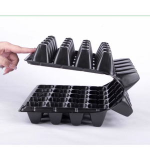 72 plant seed starting trays, suitable for nursery, germination, Wheatgrass, Succulent plant, light green, etc