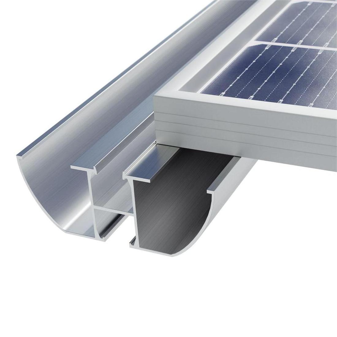 Super Solar OEM best design commercial or resident carport waterproof & common carport aluminum solar PV mounting