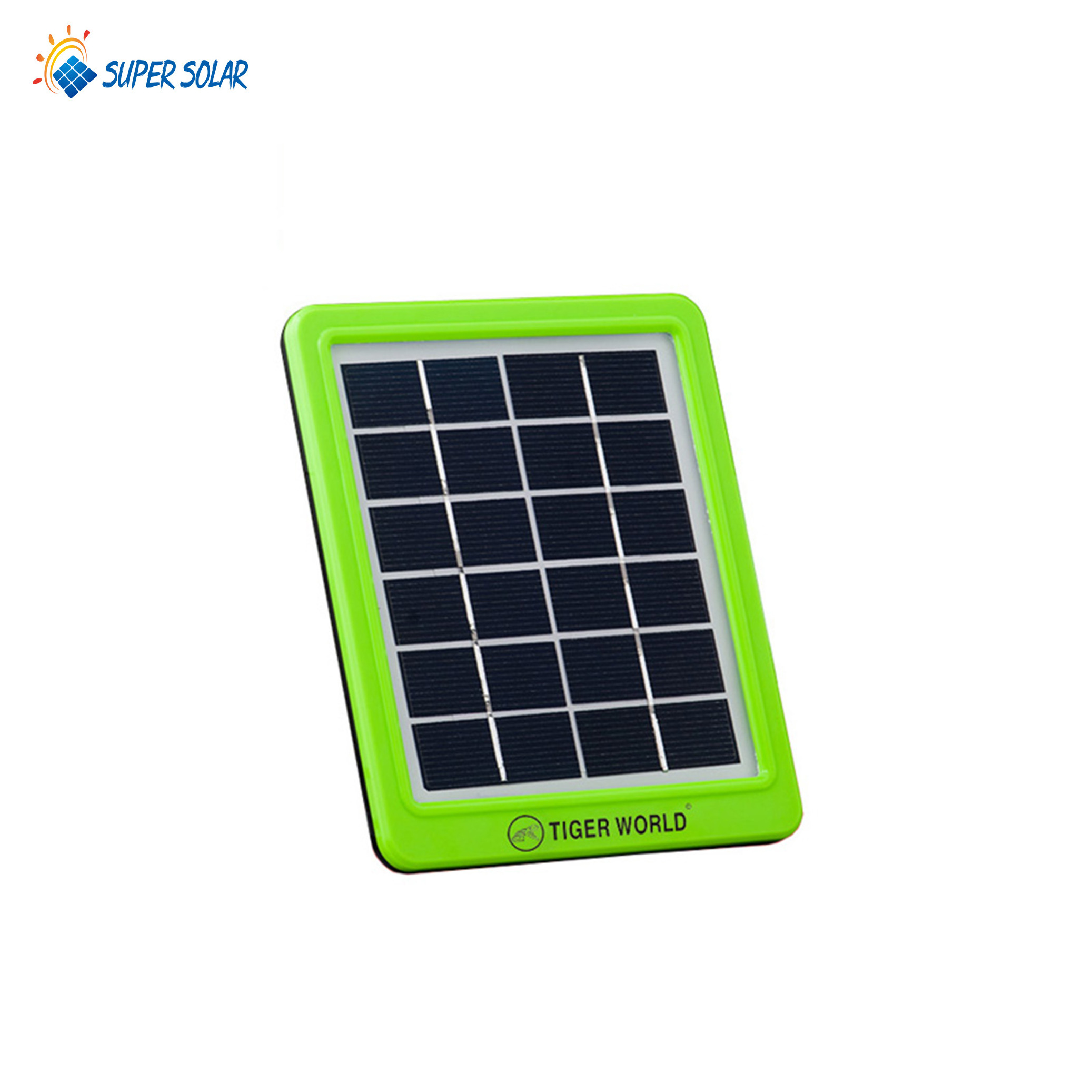 Dc solar solar panel with usb output portable mobile phone charger 18 cells 5 watt