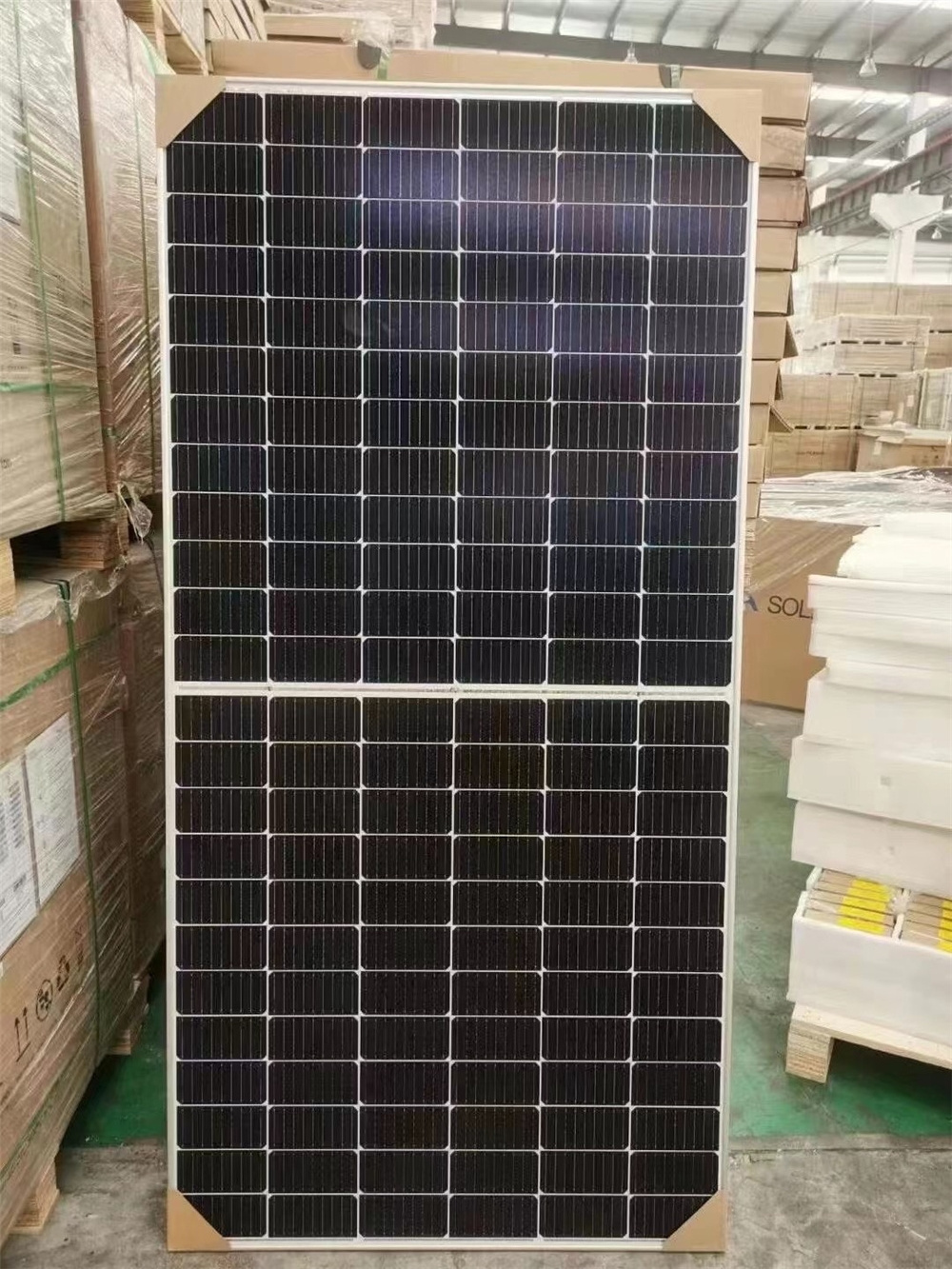 Super Solar factory price solar panels 435W high-efficiency module 166mm silicon half-cut cell