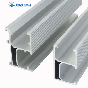 Mounting System Roof Railing Bracket Panel Solar Aluminium Rail