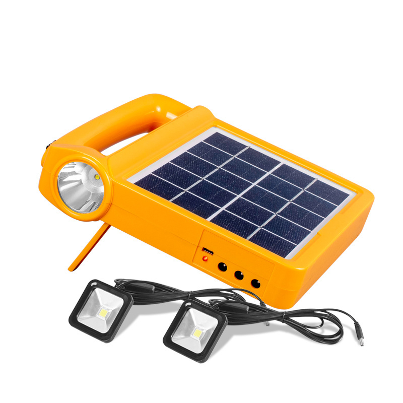 Home solar lighting system kit set portable solar emergency light indoor for home use 5volts solar system