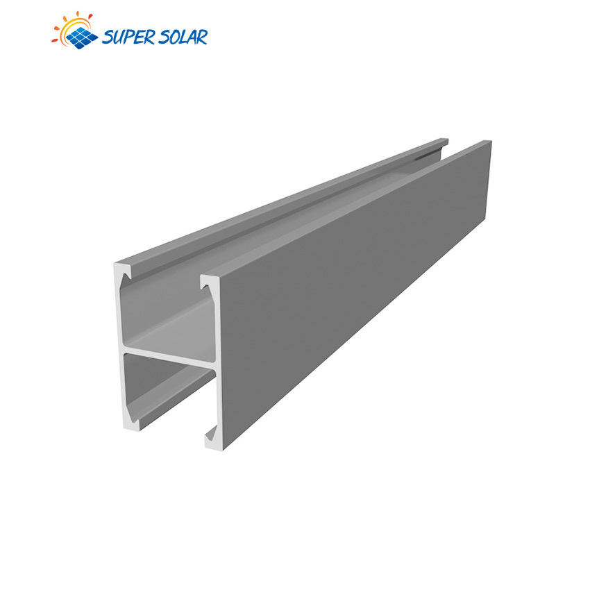 Mounting System Roof Railing Bracket Panel Solar Aluminium Rail