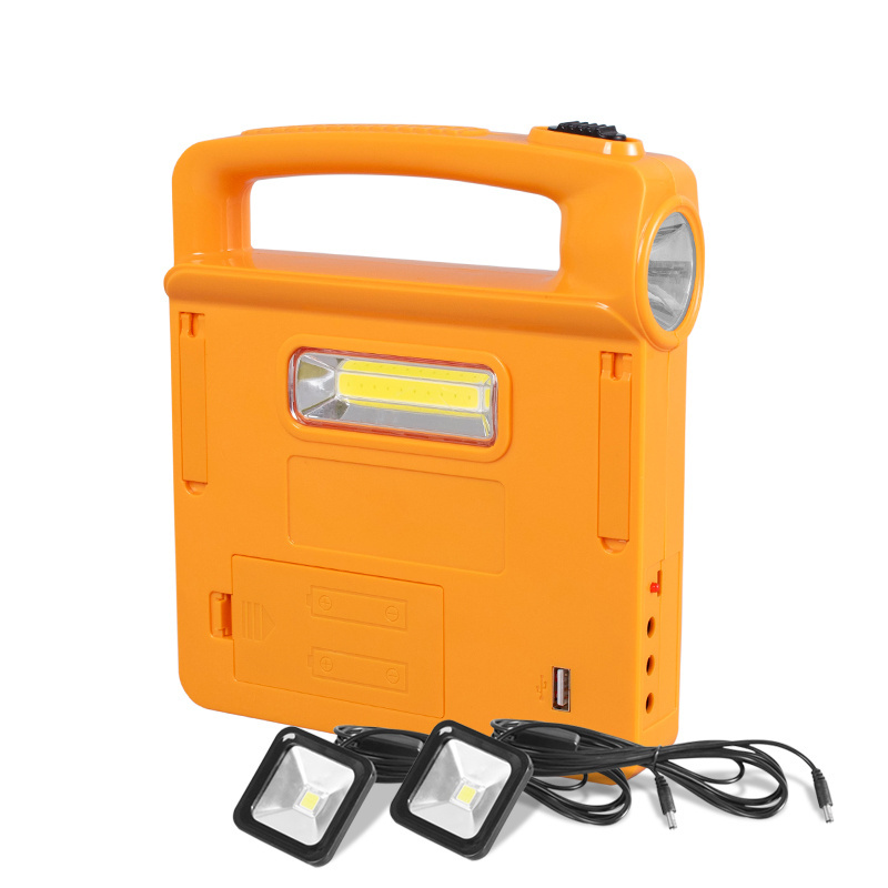 Home solar lighting system kit set portable solar emergency light indoor for home use 5volts solar system