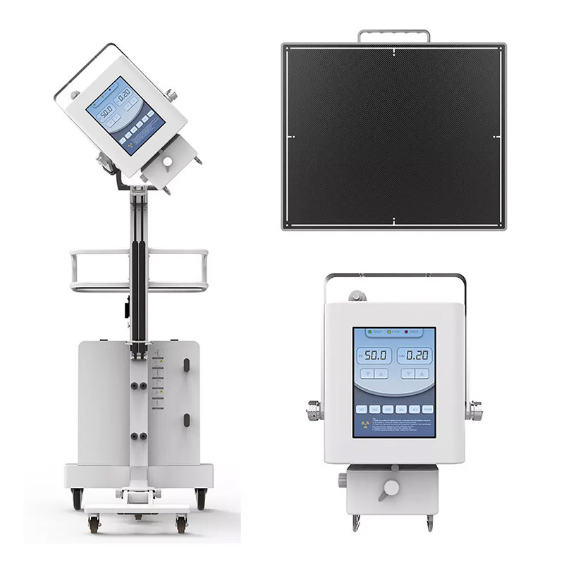 Medical Radiology Diagnostic Equipment High Frequency Dr X Ray System Medical Mobile Digital X Ray Machine