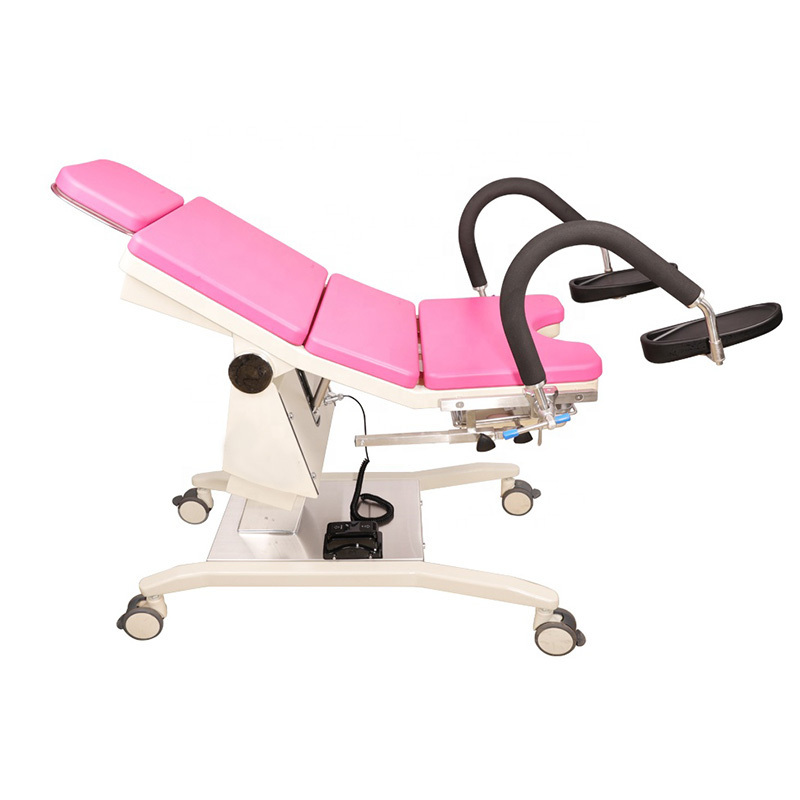 Ce Iso Advanced Hospital Equipment Bed Gynecological Examination Chairs With Stirrup