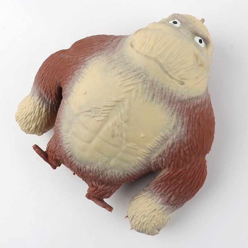 Twisting Pulling Bending Stretch Gorilla Figure Stretchy Gorillas Action Figures Squish Toy Sensory Anxiety Calming Fidget Toys