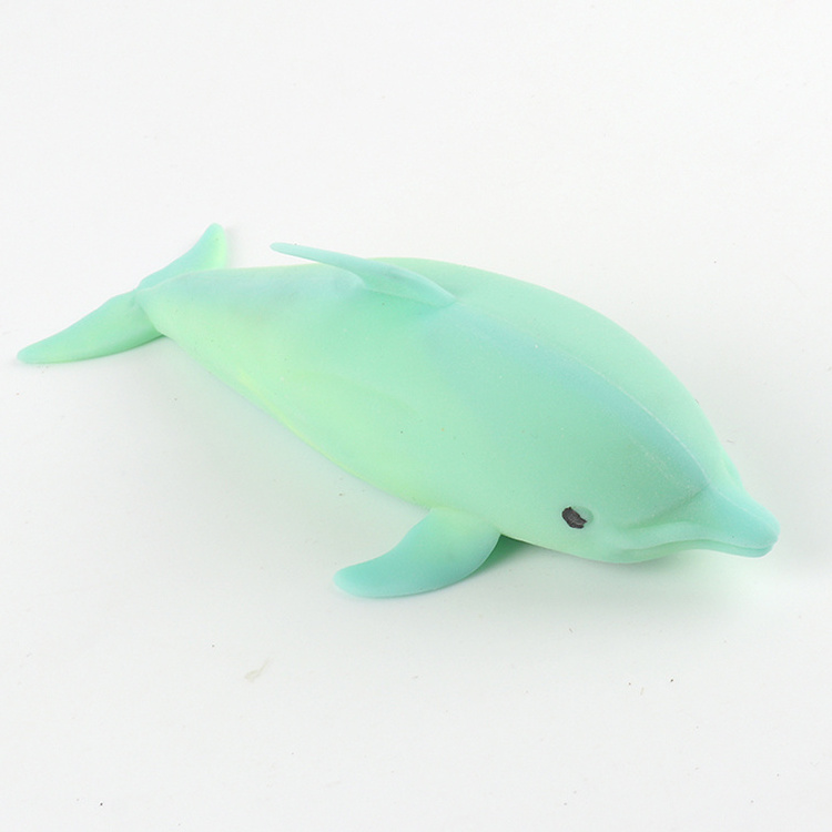 Moldable Sensory Anti Stress Squeeze Fidget Toy ADHD Special Needs Sand Filled Squishy Dolphin