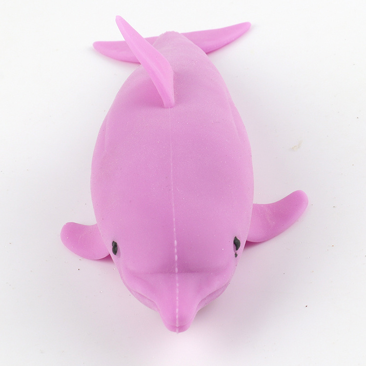 Moldable Sensory Anti Stress Squeeze Fidget Toy ADHD Special Needs Sand Filled Squishy Dolphin